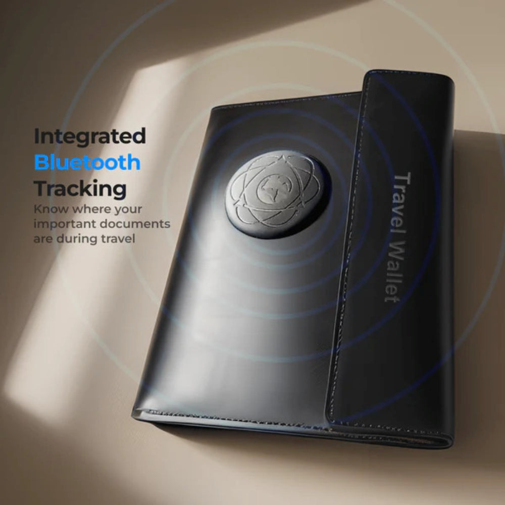 MiBook - MiTag Trackable Travel Passport Wallet - ifyndyou