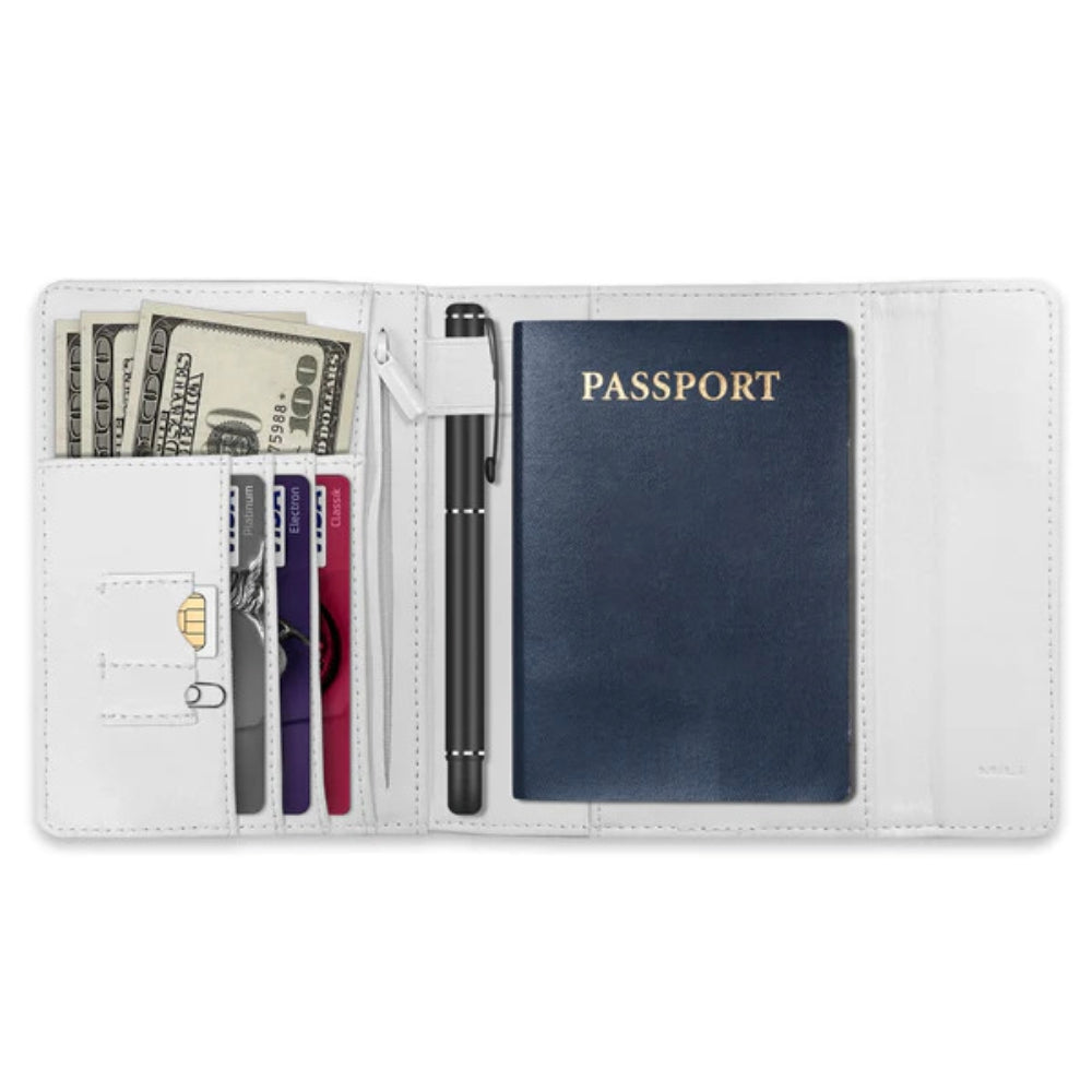 MiBook - MiTag Trackable Travel Passport Wallet - ifyndyou