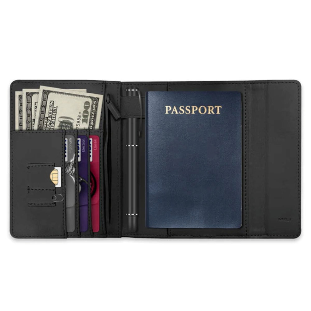 MiBook - MiTag Trackable Travel Passport Wallet - ifyndyou