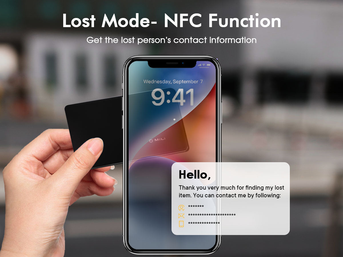 MiCard - Wireless Rechargeable Locator Card - ifyndyou