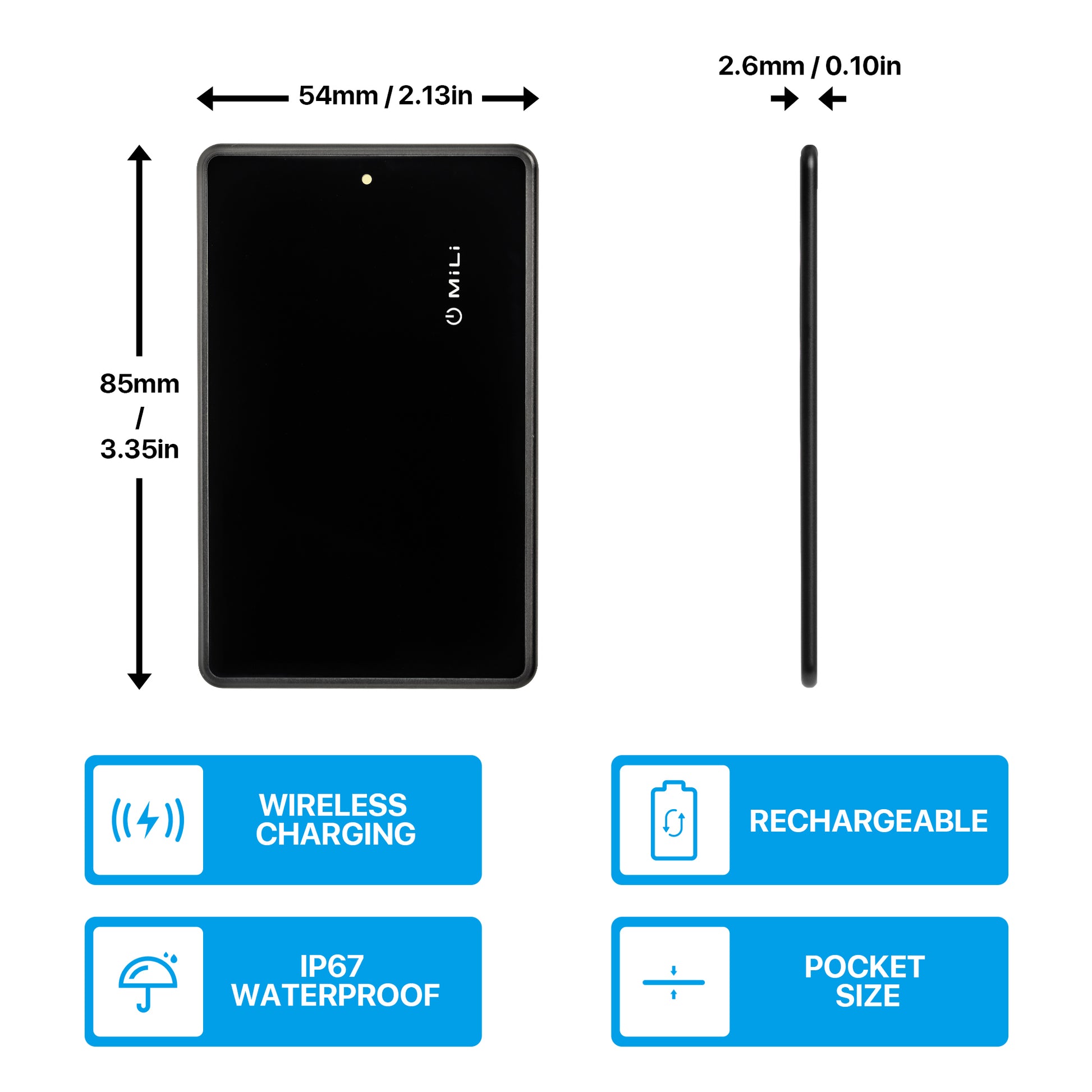 iFynd MiLi -MiCard Wallet Anti-Loss Card - ifyndyou