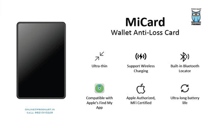 iFynd MiLi -MiCard Wallet Anti-Loss Card - ifyndyou