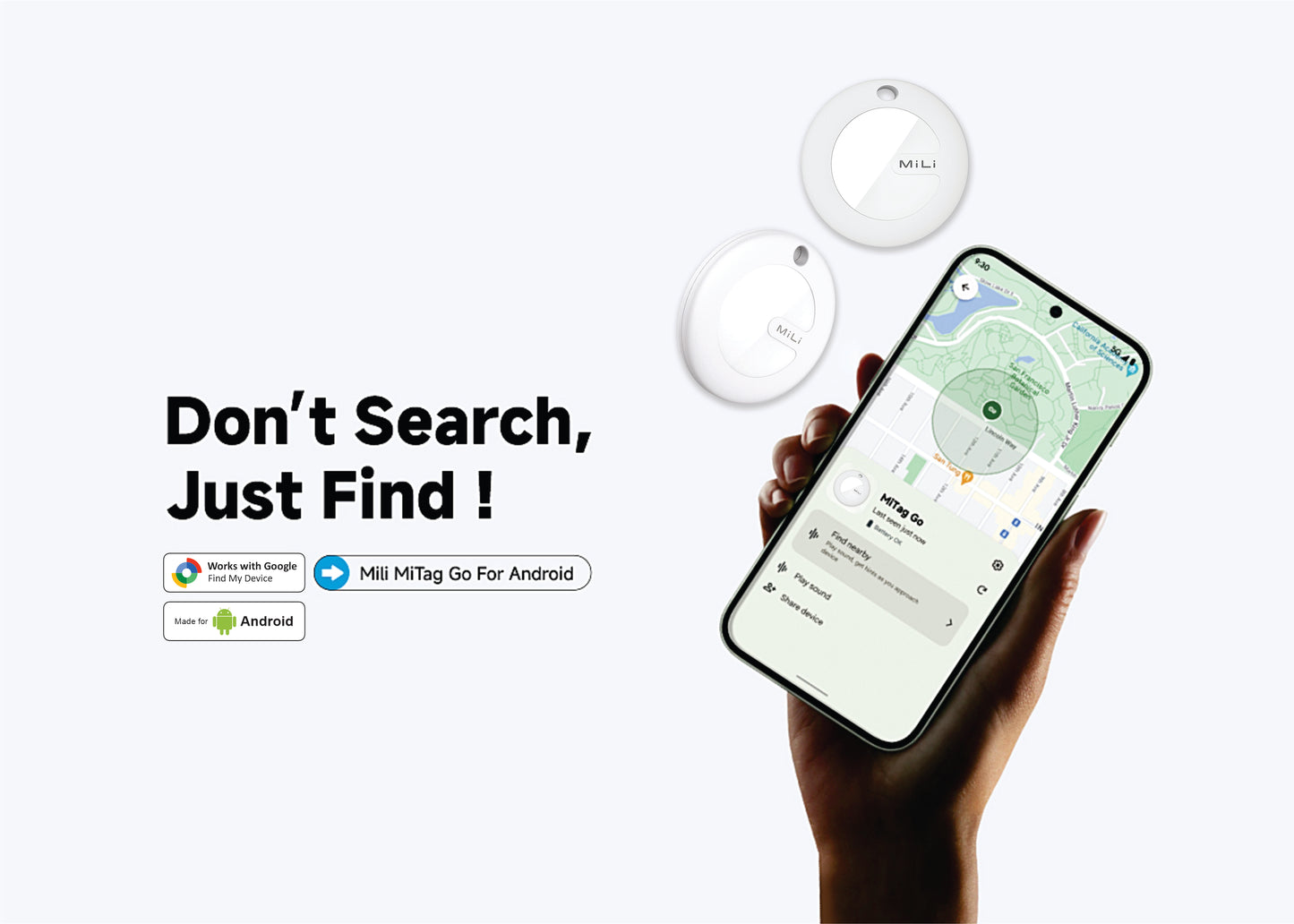 MiTag Go: Android Tracker